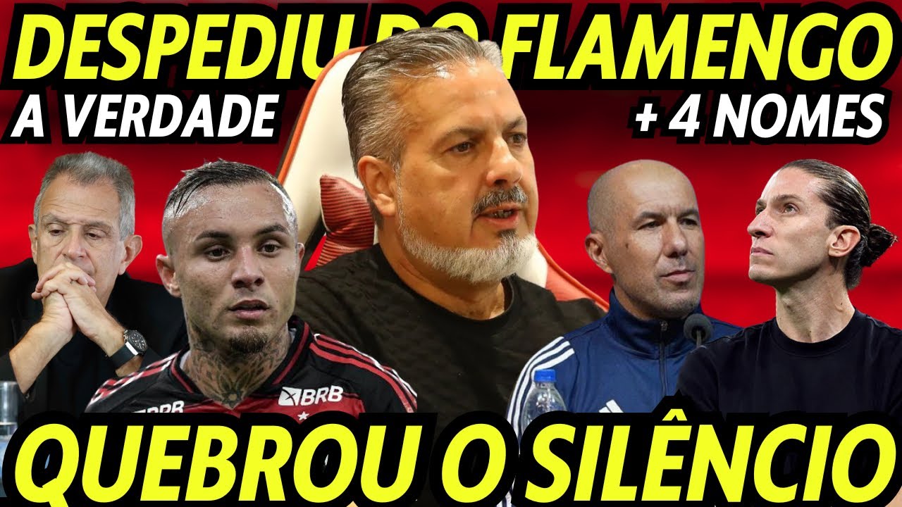 FICOU DIFÍCIL PRO BOTO! SE DESPEDIU DO FLAMENGO! LEONARDO JARDIM PEDIU MAIS QUATRO NOMES! AGORA!