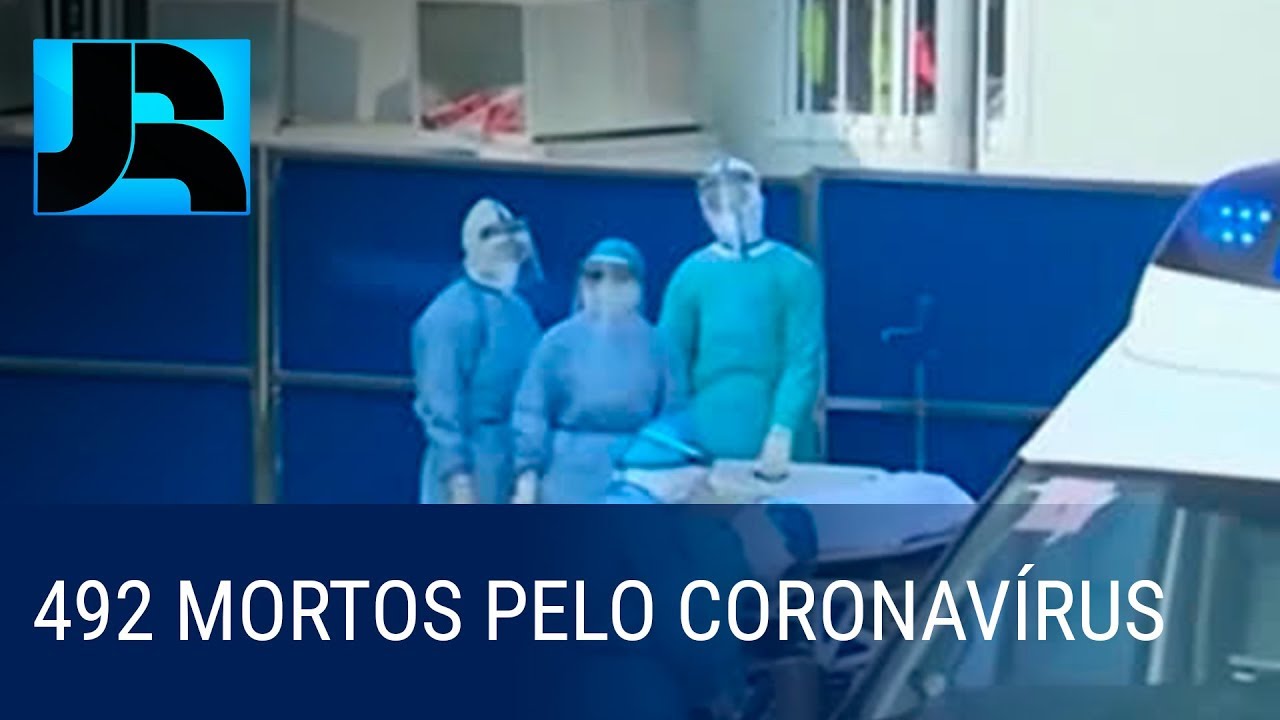 Número de mortes pelo coronavírus chega a 492