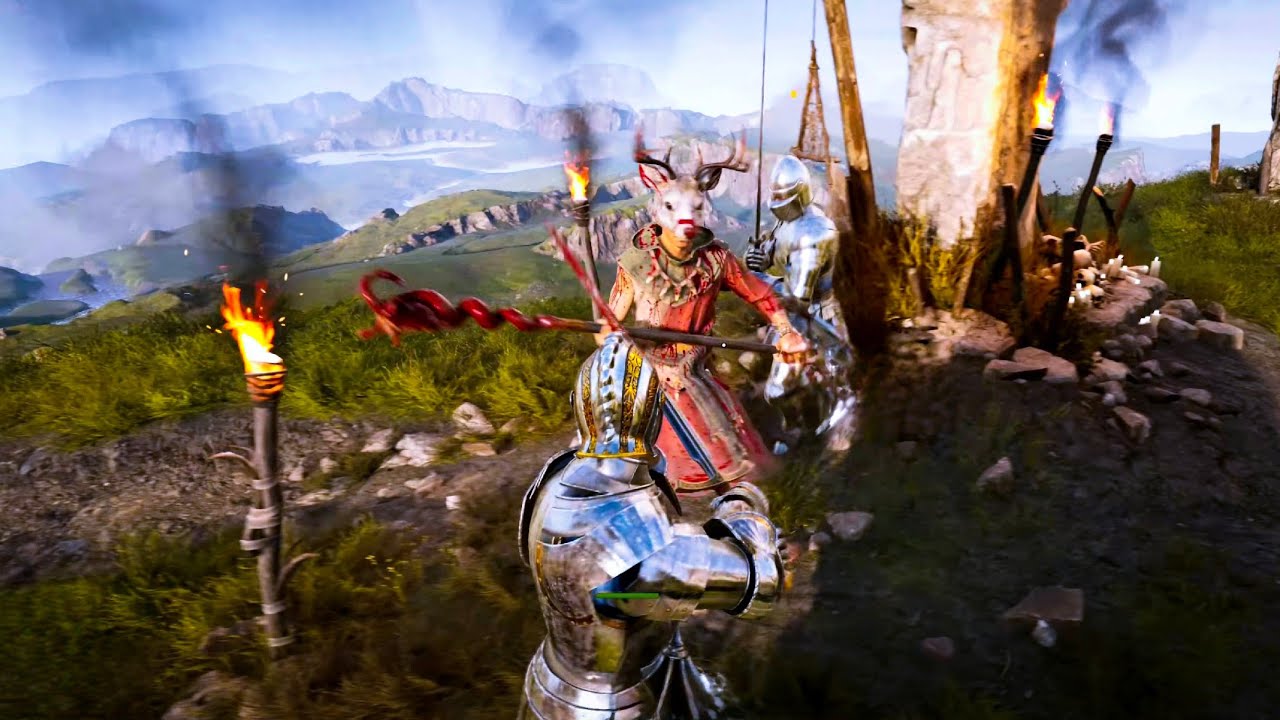 Destroying the Druid Raid Bosses! The Raid on Aberfell: Chivalry 2 (PC 4K Medieval Gameplay)