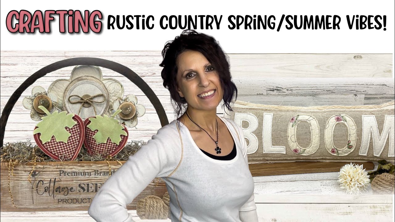 Country Rustic Fresh: Spring/Summer DIY Home Decor Craft Ideas You Can Make Today!