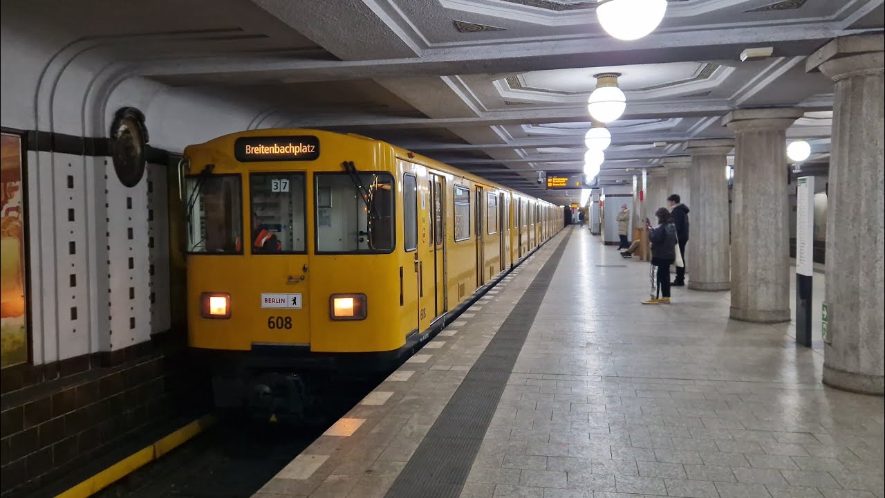 Aussetzermitfahrt in U3 von Spichernstraße bis Breitenbachplatz in A3L92 589