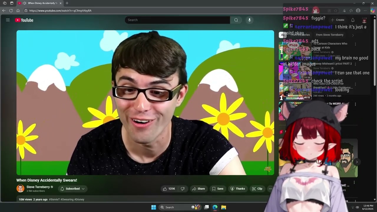 When Disney Accidentally Swears! - Steve Terreberry reaction