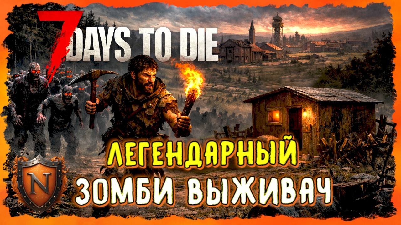 ИЗУЧАЮ ЛЕГЕНДАРНЫЙ ЗОМБИ ВЫЖИВАЧ ➤ 7 Days to Die | РОЗЫГРЫШ ИГРЫ и 2 DLC!