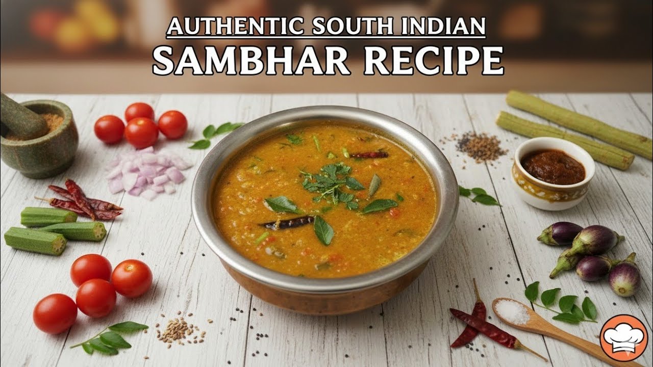 Easy and quick Sambhar receipe