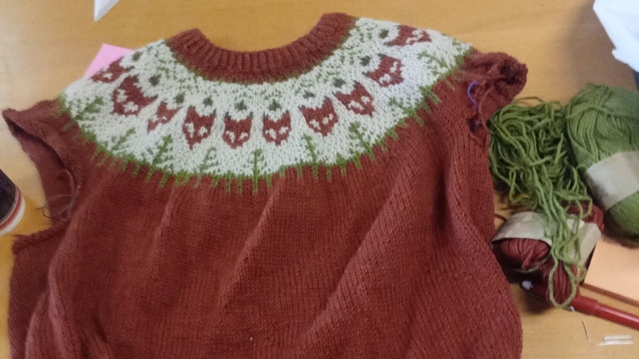Into the wild sweater part 1