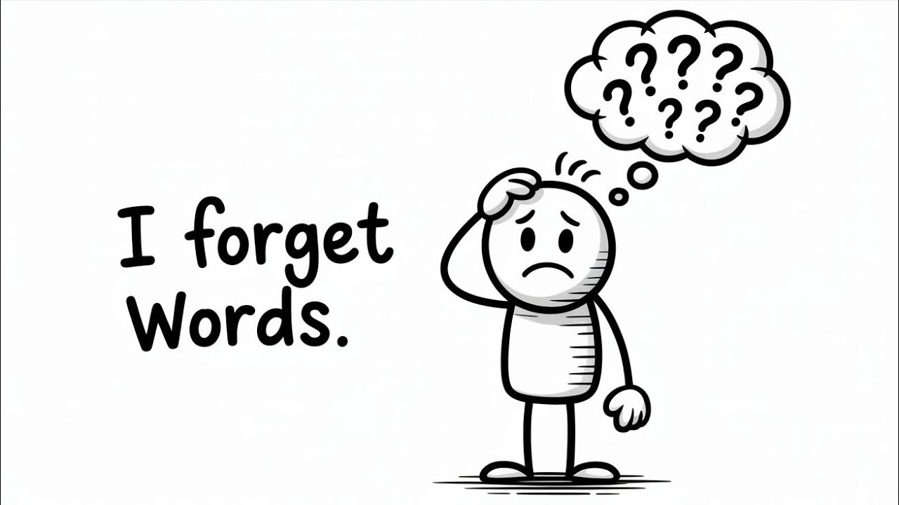 Why You Forget Words When You Speak English | Improve Your English | Train Your Mind 