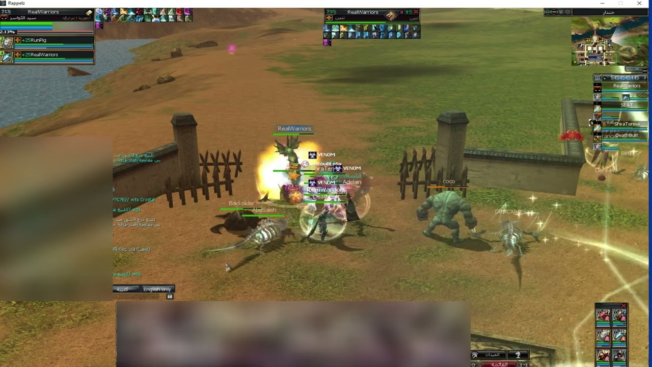Rappelz space. Beast Master pvp