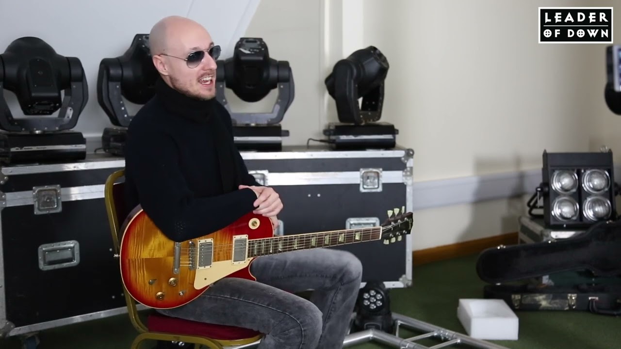 Leader of Down's Alex Ward using W&uuml;rzel from Mot&ouml;rhead's gear.