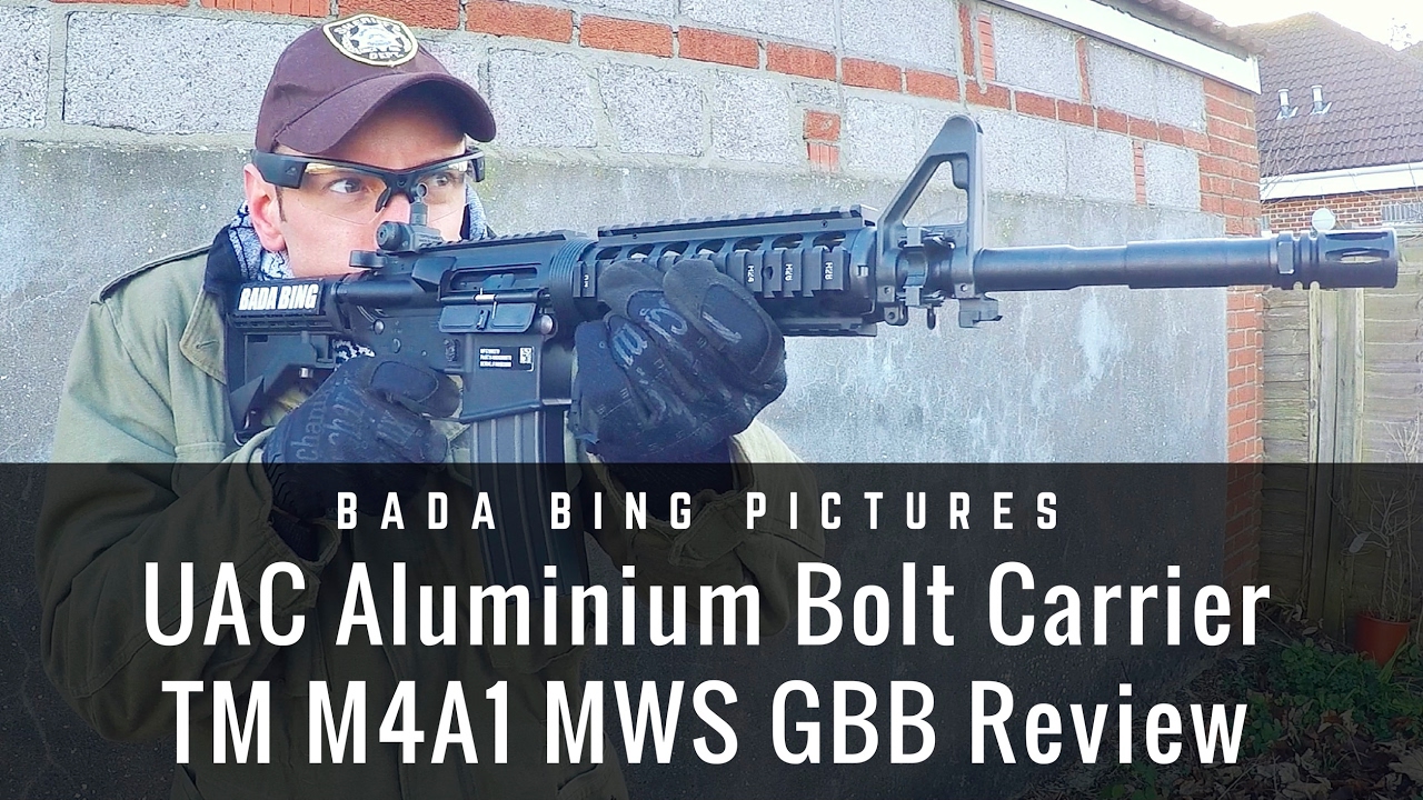 UAC Aluminium Bolt Carrier TM M4A1 MWS GBB Review