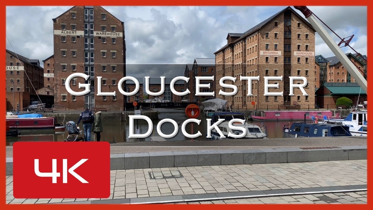 Gloucester Docks are Britain's most inland port that still has working dry docks. Filmed in 4K