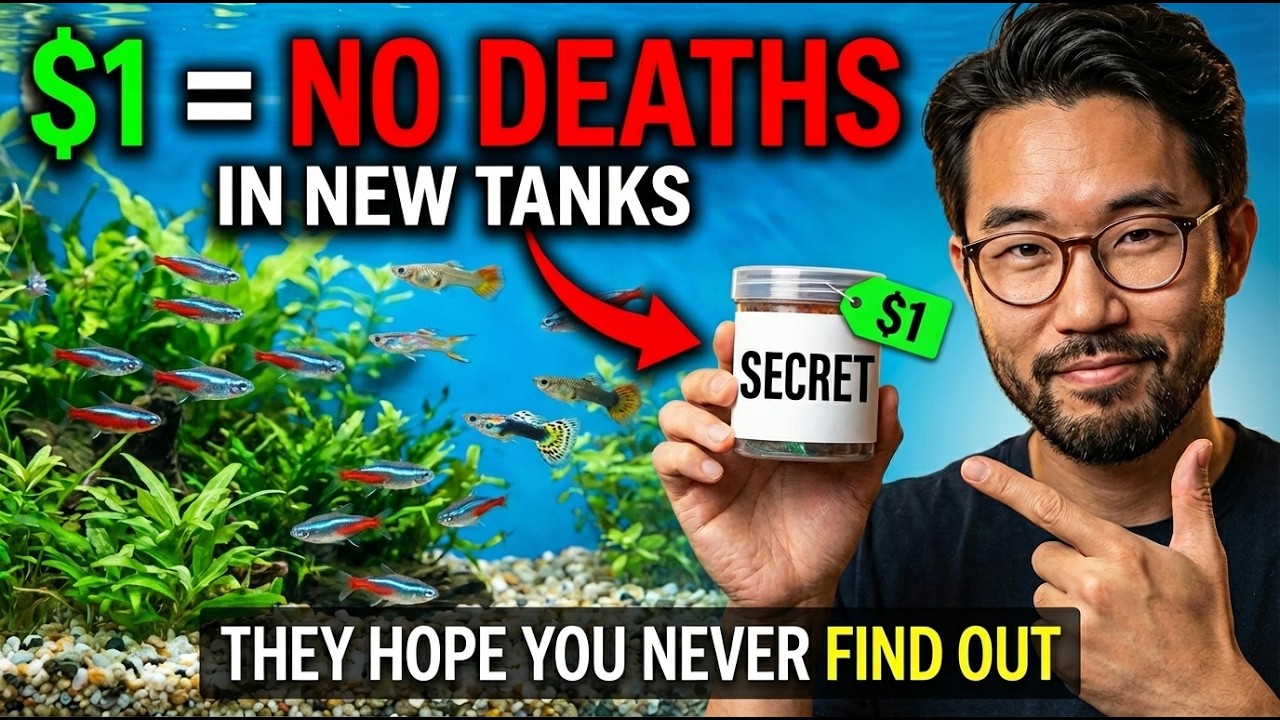 ONE $1 Powder = ZERO Fish Deaths in New Tanks (It Actually Works)
