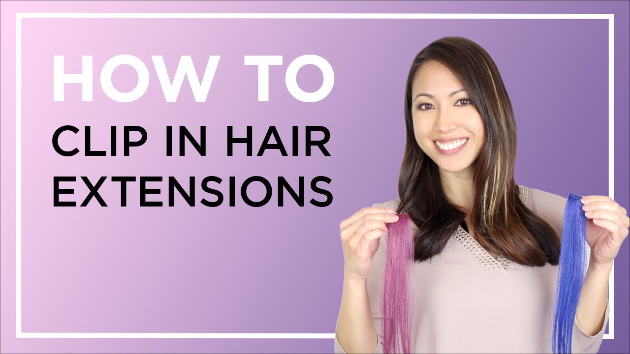 Hair Extensions Clip In Tutorial Video