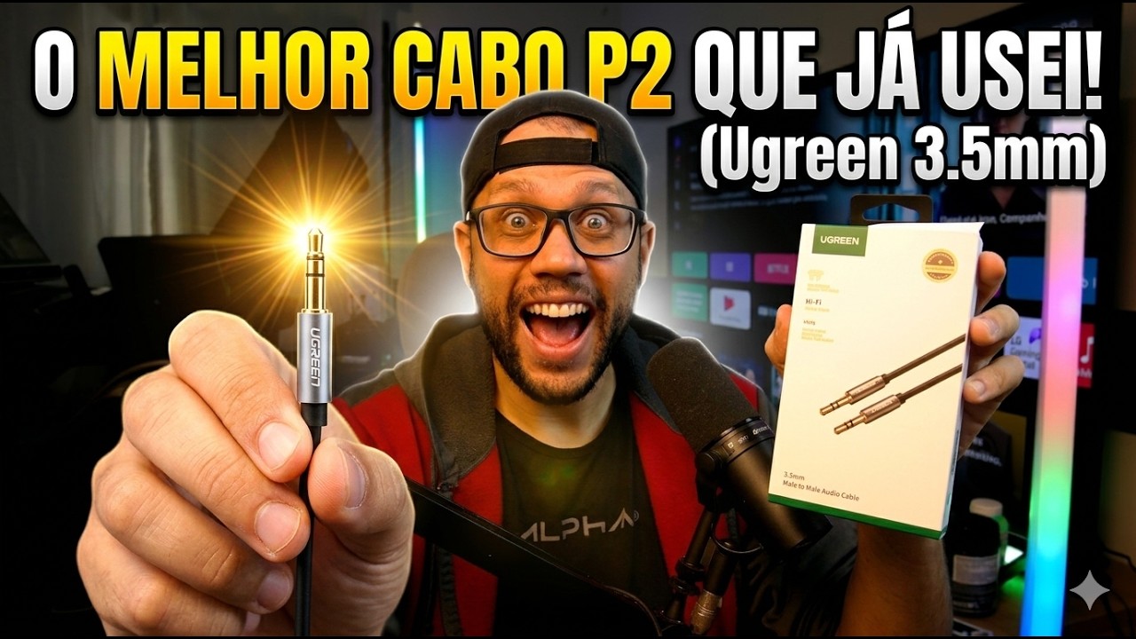 Cabo Auxiliar Ugreen: Vale a pena investir em um cabo Premium?