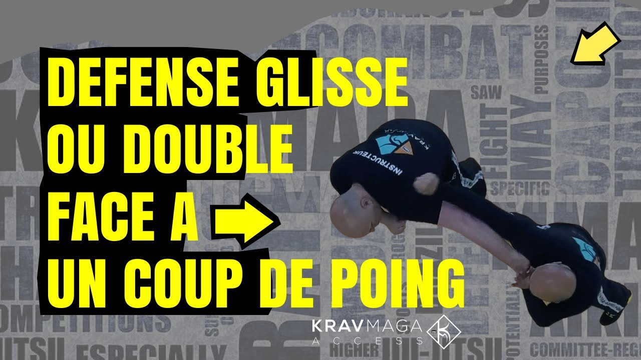 #KravMagaAccess I Defenses glissées contre un coup de poing direct