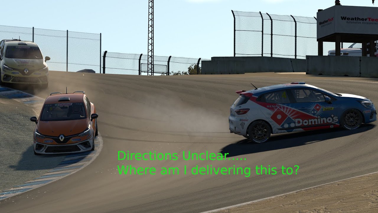 Clio Cup at Laguna - K5 official race