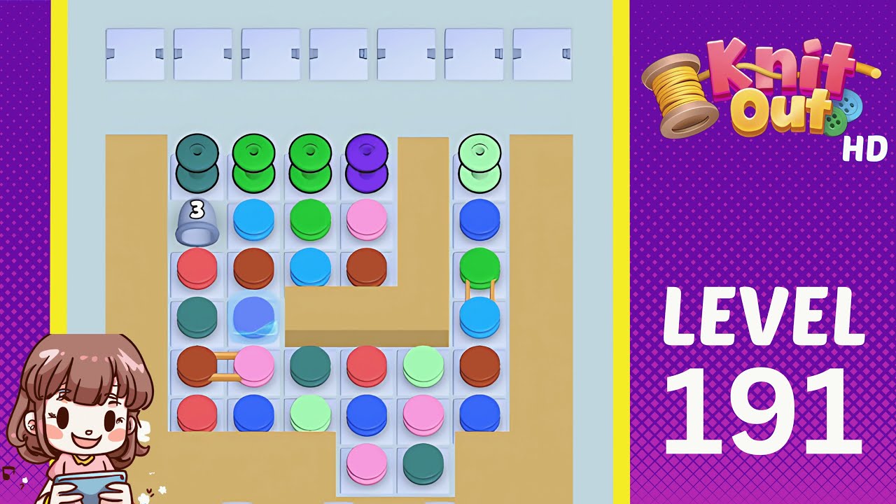 Knit Out Level 191 Solution Walkthrough