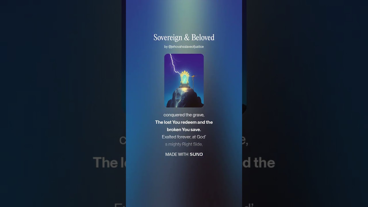 Sovereign & Beloved. By: Evelyn Nieves. Music By: Suno Ai.