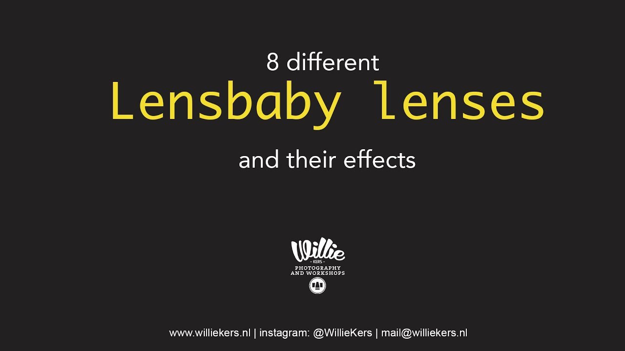 8 different lensbaby lenses and their effects by Willie Kers