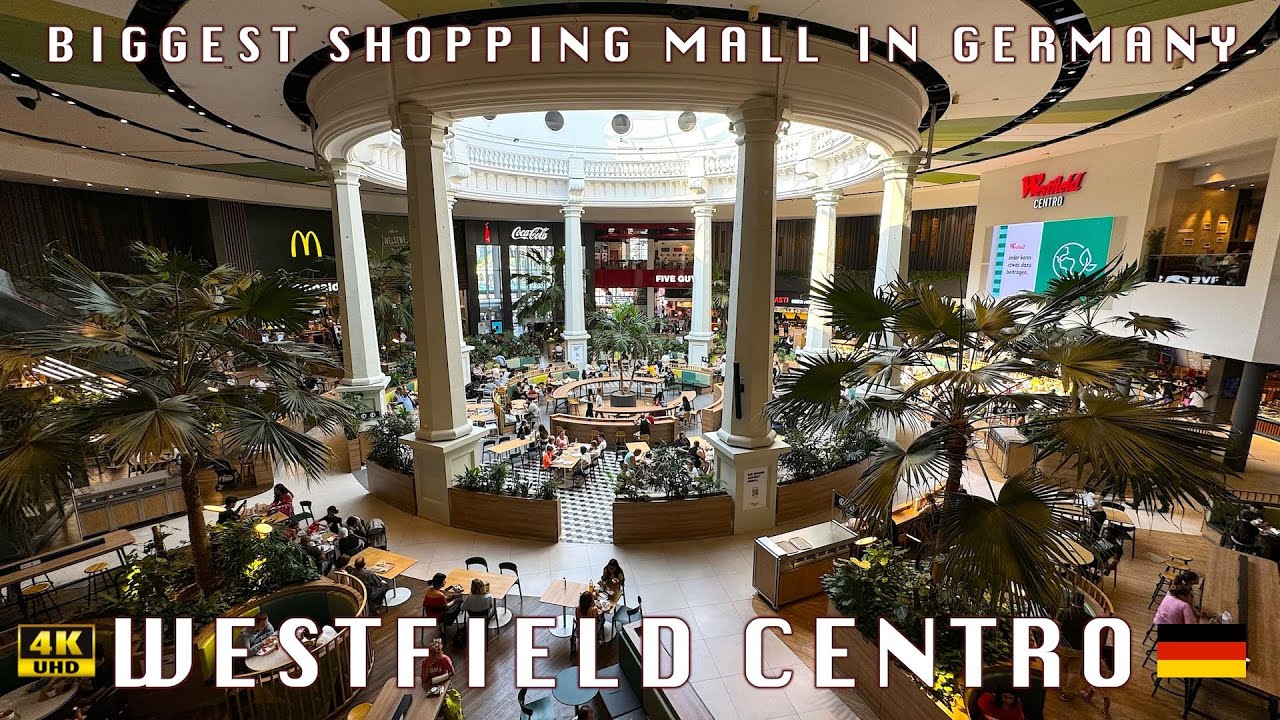 Westfield Centro - Oberhausen, Germany 🇩🇪 (Deutschland) | 4K UHD | Biggest Shopping Mall in Germany
