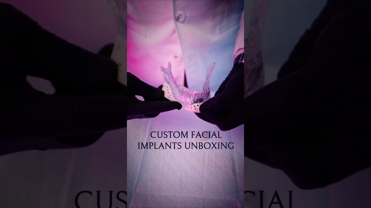 JAW ANGLE + CHIN Custom PEEK Jawline Implants 2025 - Newport Beach Plastic Surgery