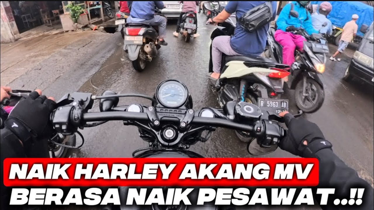 NYORIDE PAKE HARLEY BERASA NAIK PESAWAT ‼️
