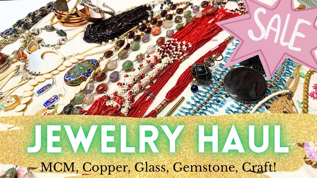 Ethnic, Glass, MCM Jewelry Haul & Sale - 2/5 💝