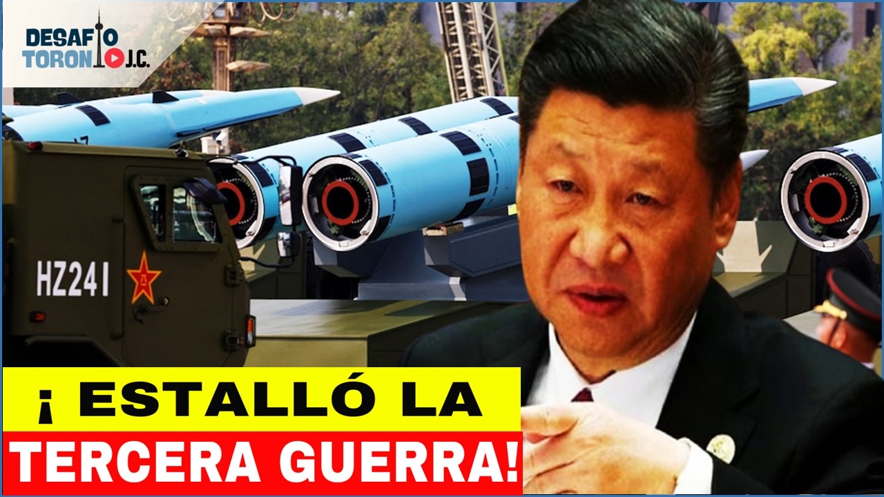 ¡ALARMA MUNDIAL! Misiles CHINOS Lanzados por IRAN GOLPEAN PortaAviones de EE.UU. | DesafioTorontoJC