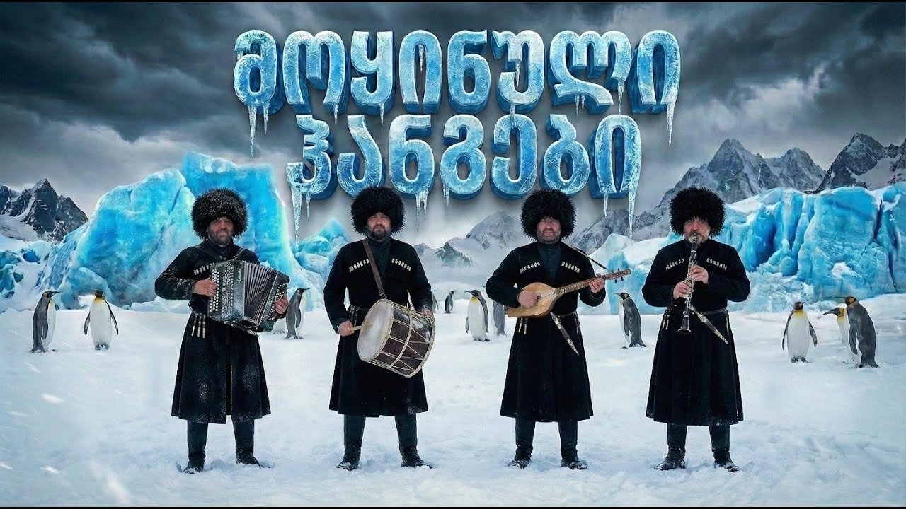 ქართველები ანტარქტიდაზე! 🧊 მოყინული ჰანგები 🔥🐧 2026