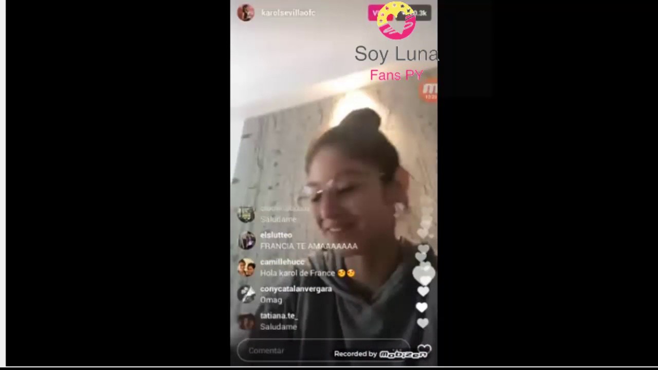 Karol Sevilla menciona Ruggarol en Vivo!! (Completo)