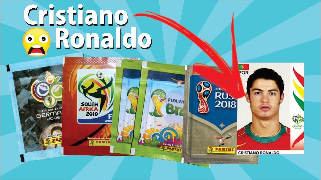 ABRINDO FIGURINHAS DA COPA 2018 - 2014 - 2010 E 2006