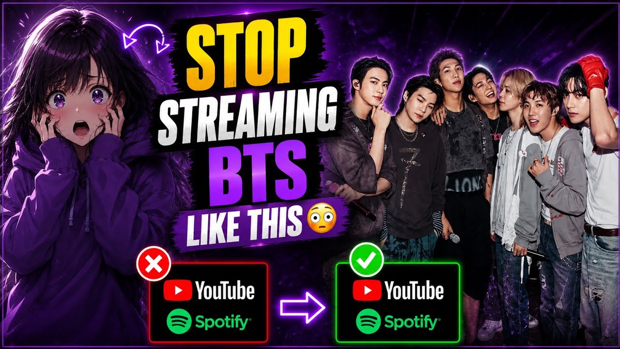 How to Stream BTS Songs Properly 💜 | YouTube & Spotify Guide