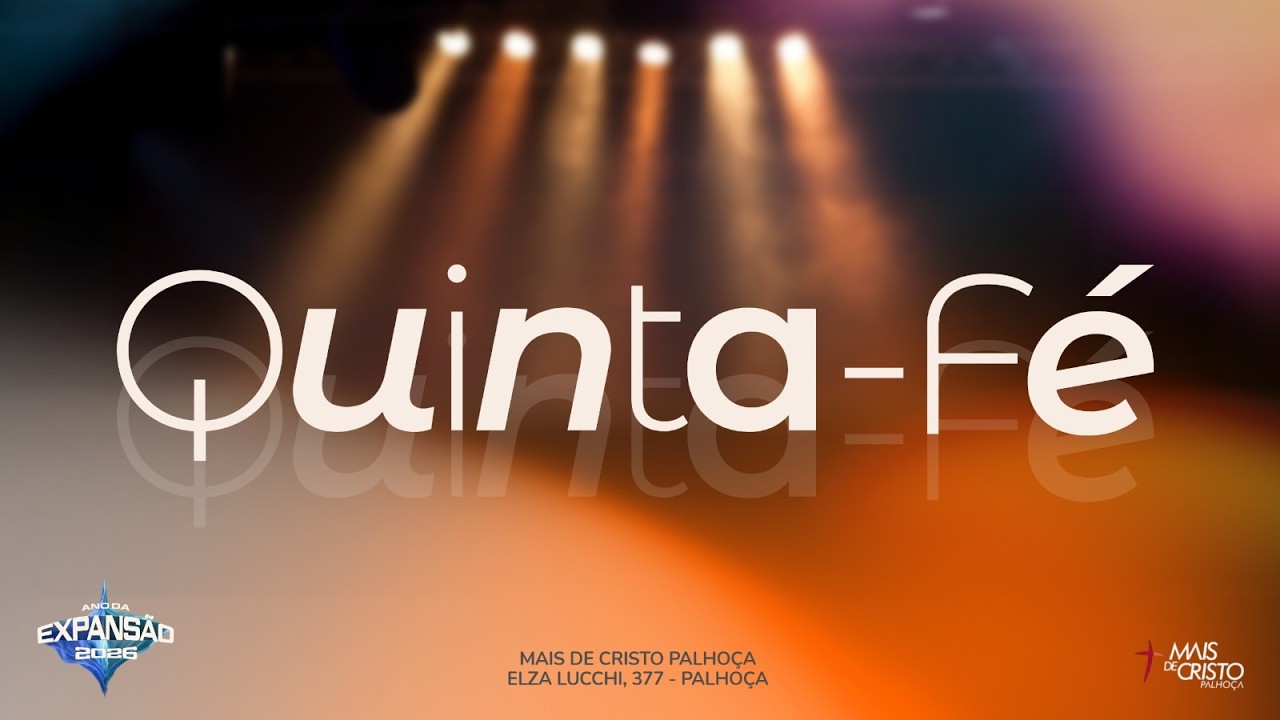 Pr. Marcos Lima | Quinta Fé | 20h