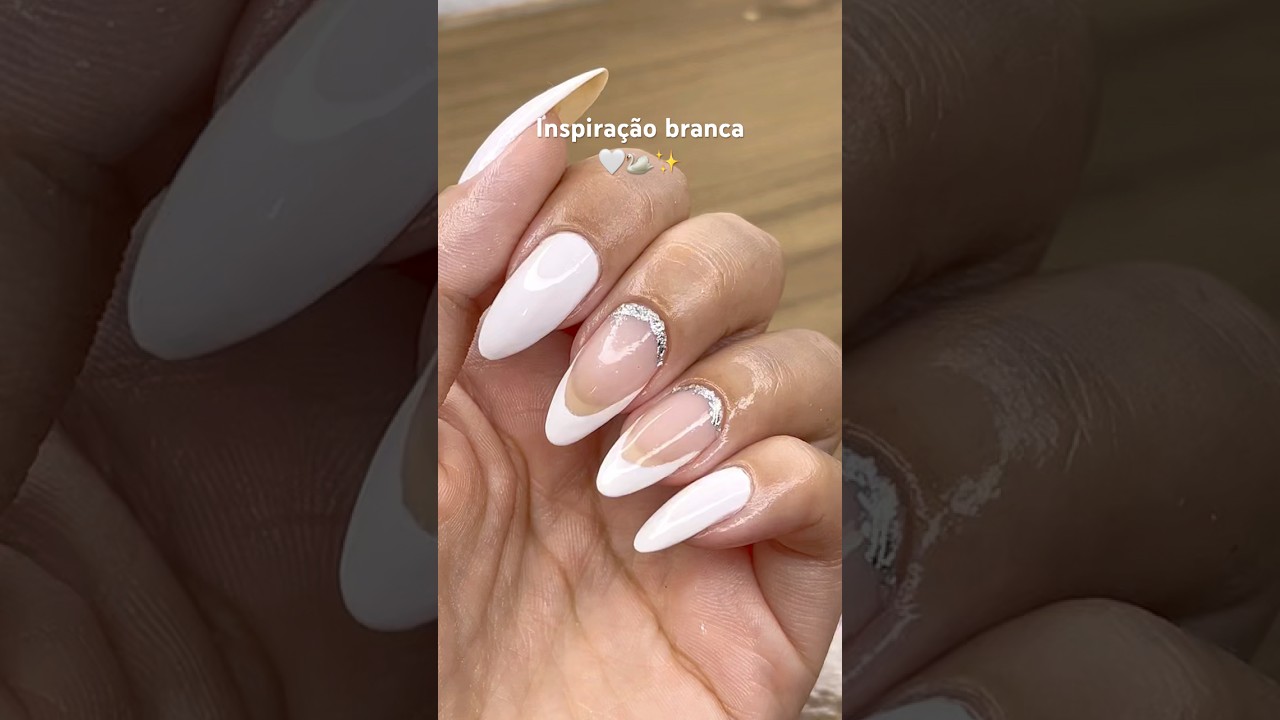 Inspiração de unha branca🤍🦢