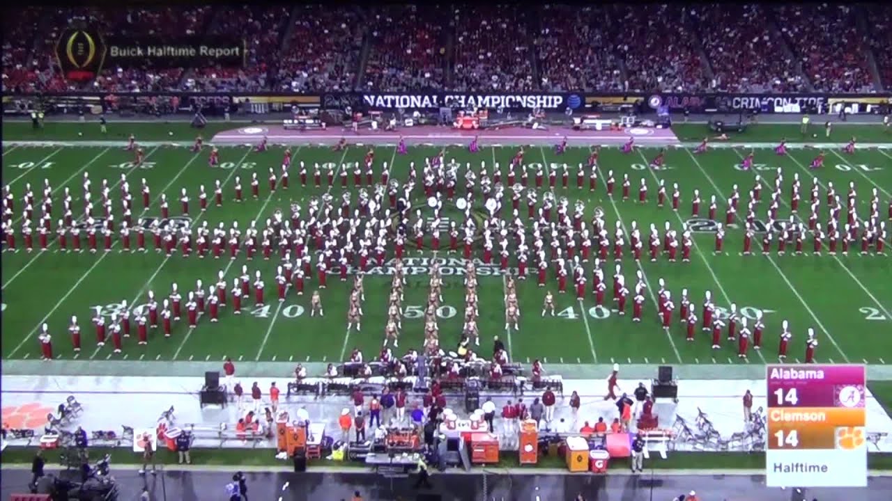 Million Dollar Band @ National Championship Jan 2016