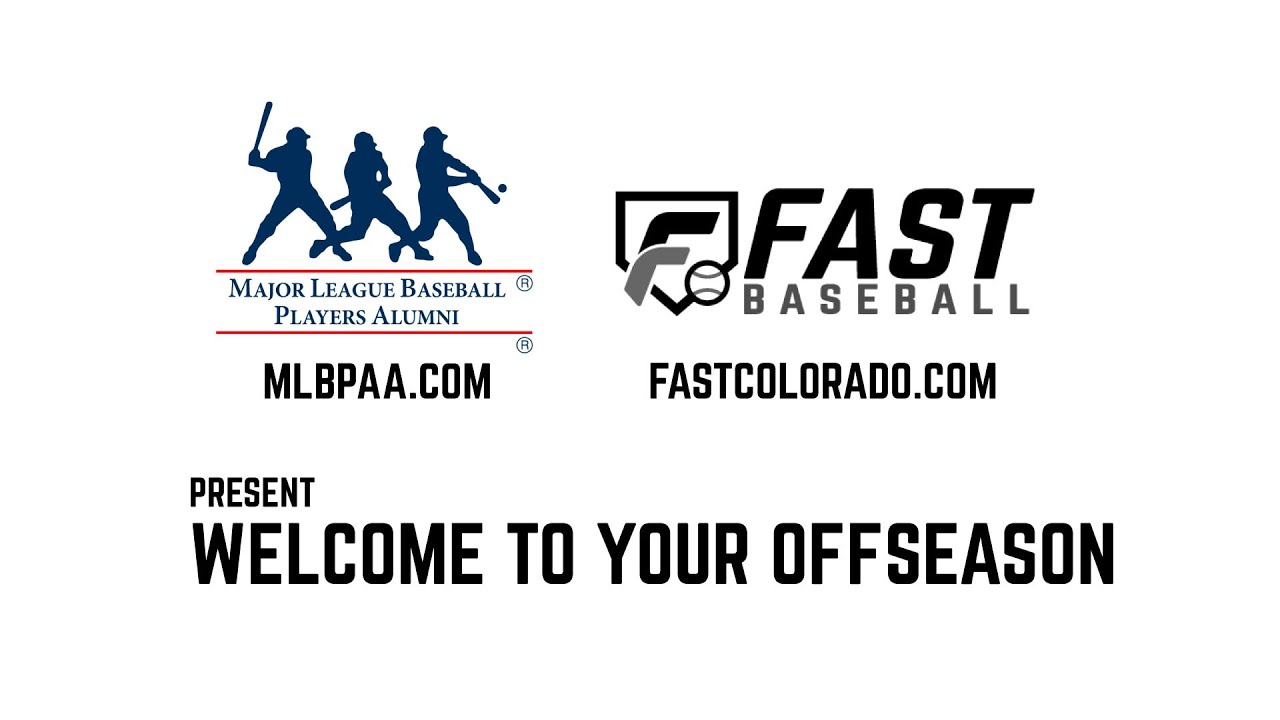FAST and MLBPAA Offseason Training - Arm Care