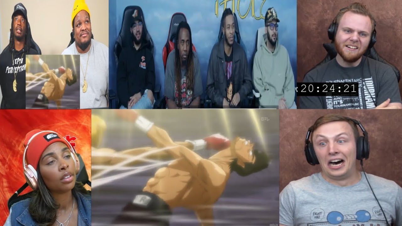 HAJIME NO IPPO EPISODE 2X21 REACTION MASHUP