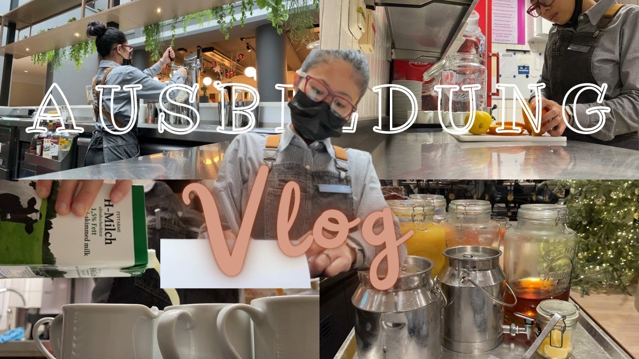 Vlog Ausbildung || Rutinitas kerja Ausbildung di Hotel, lanjut kerja part time di Restoran