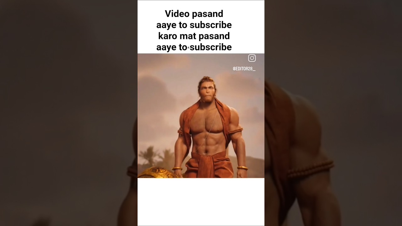 🚩👿😍🙏Lanka ko Hanuman Ji ne ek jhatake mein khatm subscribe karo video comment mein Jay Shri Ram 🫀✍️🙏