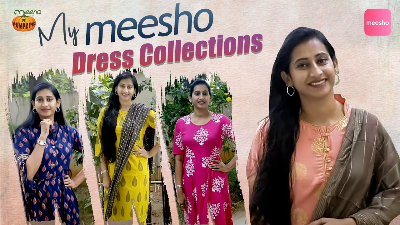 My Meesho Dress Collection || Meesho || Meesho Online Shopping || Meena N Pumpkins