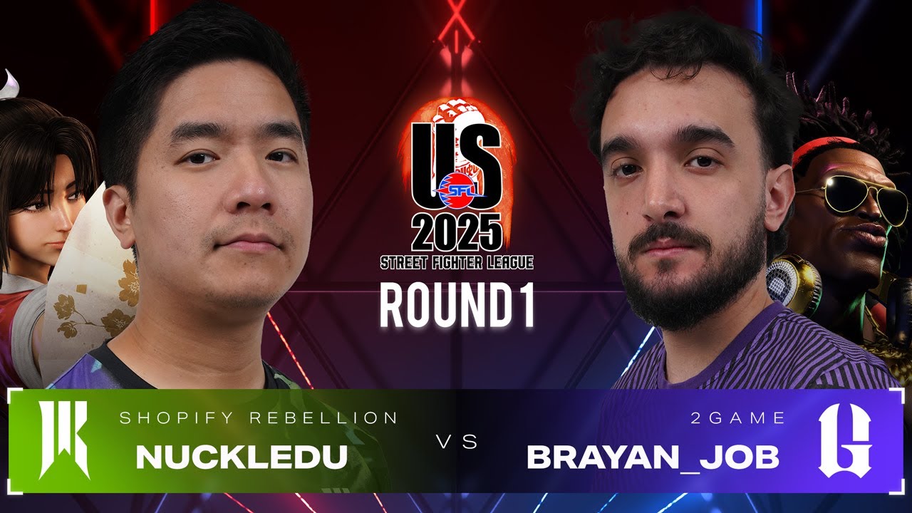 NuckleDu (Mai) vs. Brayan_Job (Dee Jay) - SR vs. 2Game - Street Fighter League US 2025 Day 4