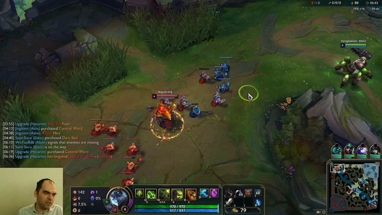 Urgot vs Udyr, top lane, with commentary