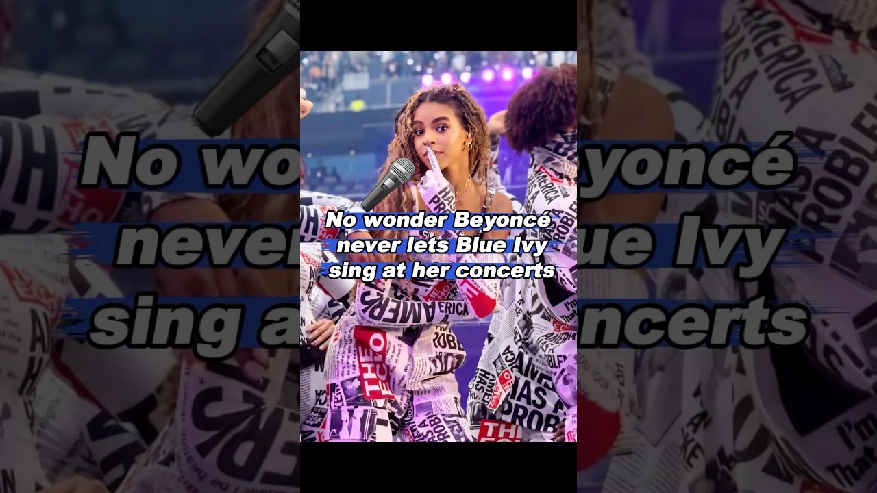 No wonder Beyonc&eacute; never lets Blue Ivy sing at her concerts; you won&rsquo;t believe the reason behind it!