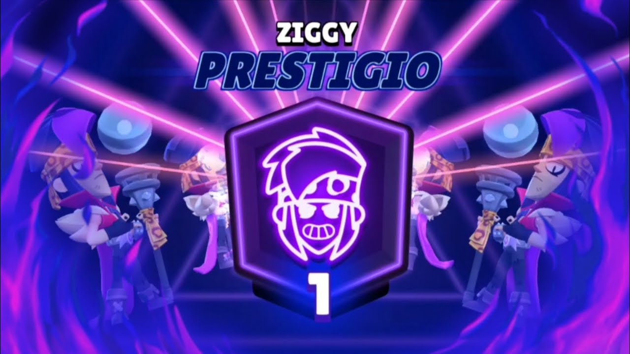 Ziggy PRESTIGE 1 *Gameplay* - Brawl Stars 