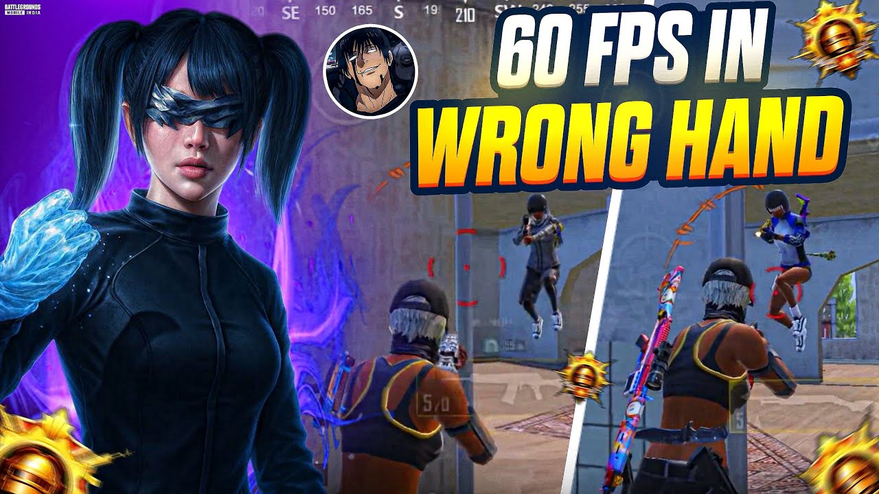 60 FPS IN WRONG HAND | 5 FINGER PLAYER 💀