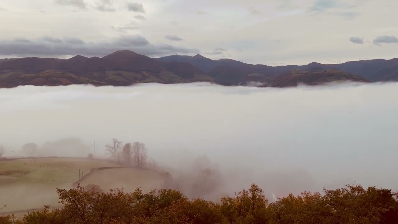 Mar de nubes en Bertizarana
