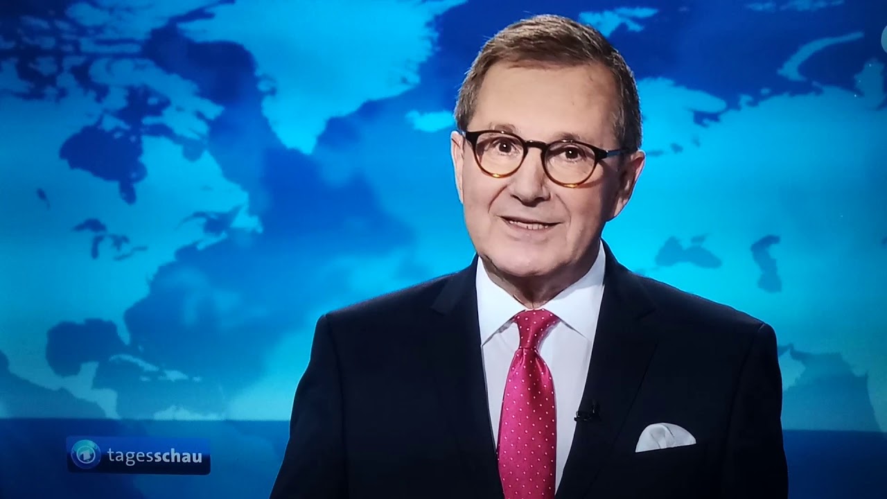 Abschied von der ARD. Tagesschau... Jan Hofer    !   Alles  Gute auf dem weiteren Lebensweg .
