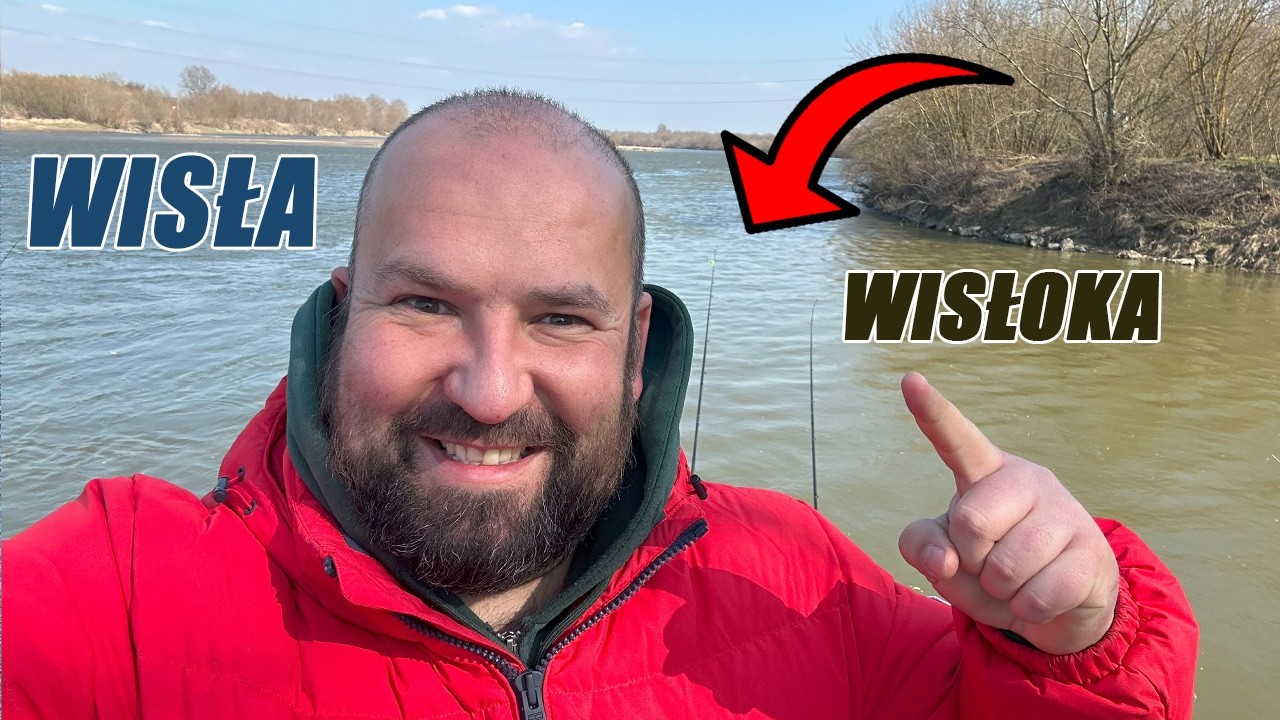 Ujście Wisłoki do Wisły i klasyczny rzeczny feeder