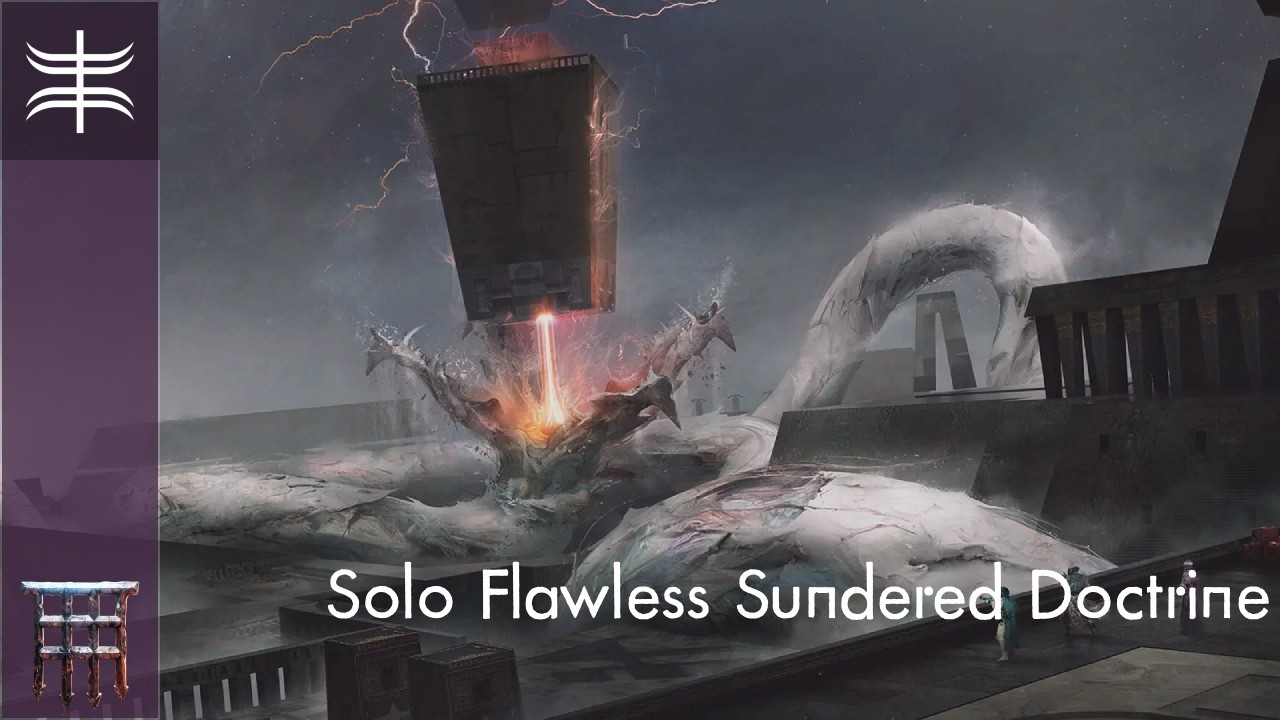 Solo Flawless Sundered Doctrine in 33 minutes, Destiny 2 Renegades