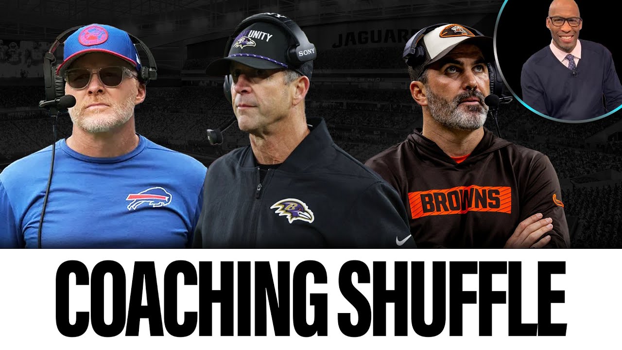 McDermott OUT, Harbaugh + Stefanski IN | Coaching Shuffle with Bucky Brooks