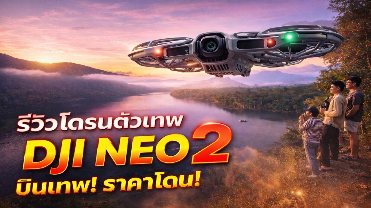 รีวิว DJI NEO2 หลังใช้จริง บอกหมดทุกข้อ #เดินทาง #กางเต็นท์ #camping #djineo2